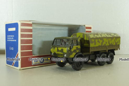 Камаз-4310, салатовый камуфляж, Элекон 1:43