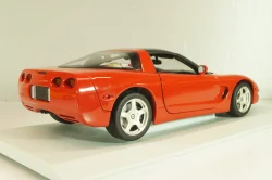 Chevrolet Corvette (C5) Coupe 1999, red, 21001, UT Models 1:18