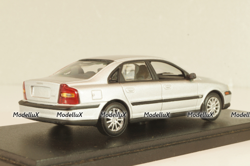Volvo S80 1998, silver, 433171903, Minichamps 1:43
