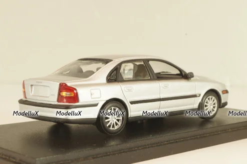 Volvo S80 1998, silver, 433171903, Minichamps 1:43
