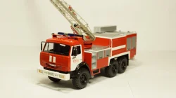 КАМАЗ 43114 АЦЛ 4-40/22 пожарная лестница, Skifavto 1:43
