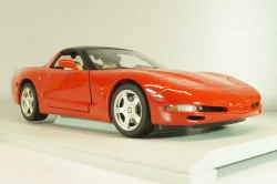 Chevrolet Corvette (C5) Coupe 1999, red, 21001, UT Models 1:18