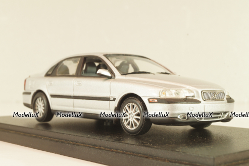 Volvo S80 1998, silver, 433171903, Minichamps 1:43