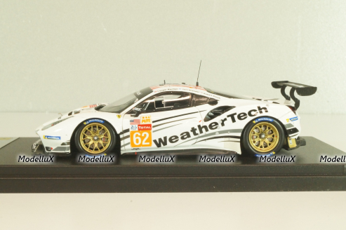 Ferrari 488 GTE #3 Weathertech Racing, 3rd AM Class 12H Le Mans 2019, white, LSLM098, Looksmart 1:43
