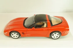 Chevrolet Corvette (C5) Coupe 1999, red, 21001, UT Models 1:18
