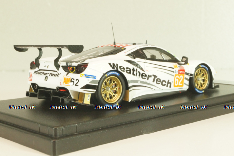 Ferrari 488 GTE #3 Weathertech Racing, 3rd AM Class 12H Le Mans 2019, white, LSLM098, Looksmart 1:43