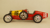 Bugatti T35 N 18 National Colour Project Spain 1924, CMC 1:18
