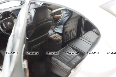 BMW 745i (E65) 2001, silver, 80430027858, Kyosho 1:18