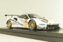 Ferrari 488 GTE #3 Weathertech Racing, 3rd AM Class 12H Le Mans 2019, white, LSLM098, Looksmart 1:43