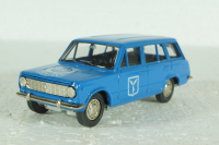 Ваз-2102, синий, 400 лет Саратову, Тантал/Радон 1:43