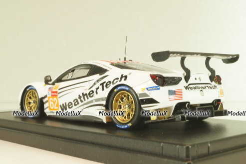 Ferrari 488 GTE #3 Weathertech Racing, 3rd AM Class 12H Le Mans 2019, white, LSLM098, Looksmart 1:43