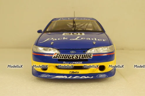Ford Falcon Pack Leader Racing #301 Jones/Grice Bathurst, blue/yellow, APEX91403, APEX 1:18