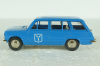 Ваз-2102, синий, 400 лет Саратову, Тантал/Радон 1:43