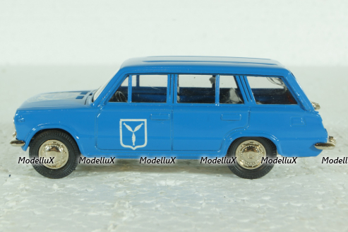 Ваз-2102, синий, 400 лет Саратову, Тантал/Радон 1:43