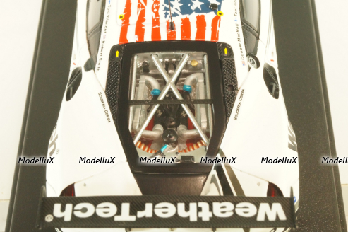 Ferrari 488 GTE #3 Weathertech Racing, 3rd AM Class 12H Le Mans 2019, white, LSLM098, Looksmart 1:43
