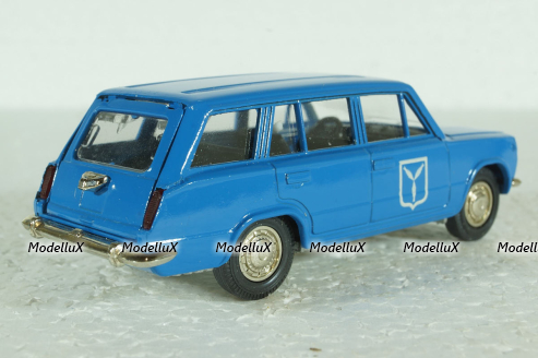 Ваз-2102, синий, 400 лет Саратову, Тантал/Радон 1:43
