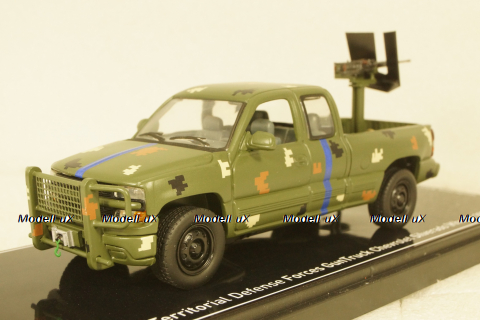 Chevrolet Silverado PickUp, Тероборона г. Харьков 2022, TruckTyr 1:43
