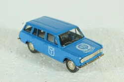 Ваз-2102, синий, 400 лет Саратову, Тантал/Радон 1:43