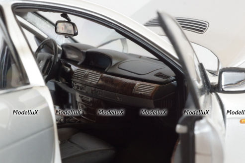 BMW 745i (E65) 2001, silver, 80430027858, Kyosho 1:18
