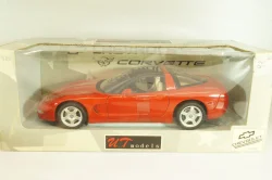 Chevrolet Corvette (C5) Coupe 1999, red, 21001, UT Models 1:18