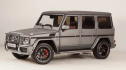 Mercedes G65 AMG (W463) 2017 Exclusive Edition Monza Grey Magno, Almost Real 1:18