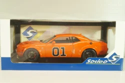 Dodge Challenger RT Tribute Dukes of Hazzard (movie) 2023 orange, 1805713, Solido 1:18