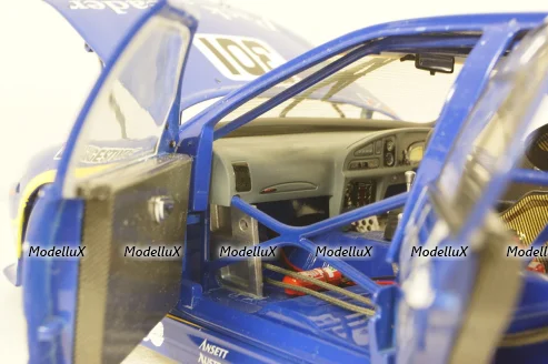 Ford Falcon Pack Leader Racing #301 Jones/Grice Bathurst, blue/yellow, APEX91403, APEX 1:18