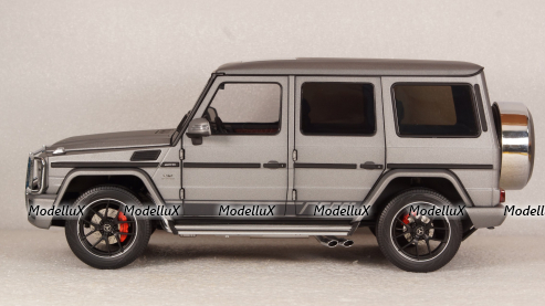 Mercedes G65 AMG (W463) 2017 Exclusive Edition Monza Grey Magno, Almost Real 1:18