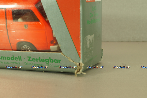 Volkswagen Transporter Sincro (T3) fire engine 1979, red, 1043, Schabak 1:43