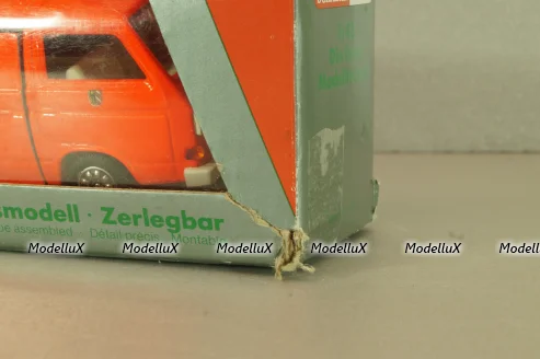 Volkswagen Transporter Sincro (T3) fire engine 1979, red, 1043, Schabak 1:43