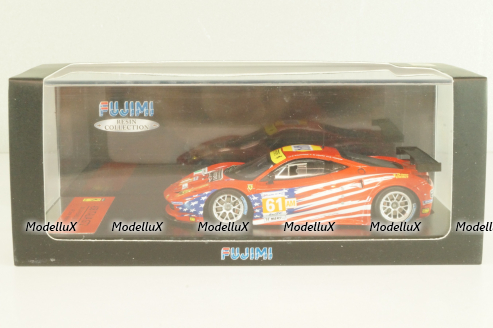 Ferrari F458 Italia GT2 #61, 24hr Le Mans, Corse/Waltrip, red, 1343007, Fujimi 1:43