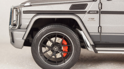 Mercedes G65 AMG (W463) 2017 Exclusive Edition Monza Grey Magno, Almost Real 1:18