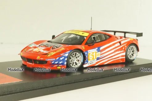 Ferrari F458 Italia GT2 #61, 24hr Le Mans, Corse/Waltrip, red, 1343007, Fujimi 1:43
