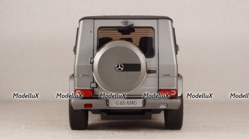 Mercedes G65 AMG (W463) 2017 Exclusive Edition Monza Grey Magno, Almost Real 1:18