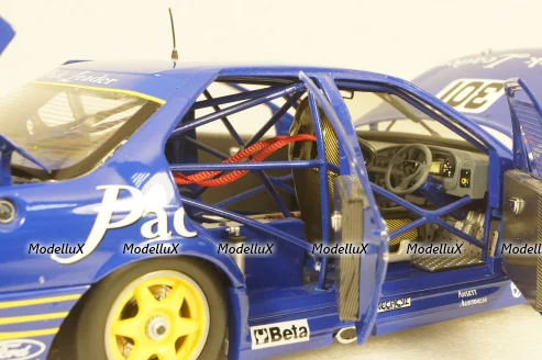 Ford Falcon Pack Leader Racing #301 Jones/Grice Bathurst, blue/yellow, APEX91403, APEX 1:18