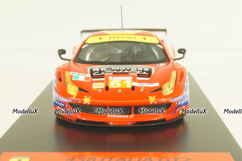 Ferrari F458 Italia GT2 #61, 24hr Le Mans, Corse/Waltrip, red, 1343007, Fujimi 1:43