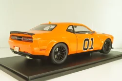 Dodge Challenger RT Tribute Dukes of Hazzard (movie) 2023 orange, 1805713, Solido 1:18