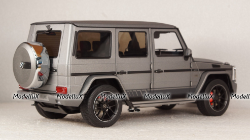 Mercedes G65 AMG (W463) 2017 Exclusive Edition Monza Grey Magno, Almost Real 1:18