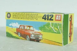 Москвич-412 71 А1, бордовый, Реплика, Тантал/Радон 1:43
