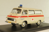 Skoda 1203 Ambulance Praha 1968, beige, Abrex 1:43