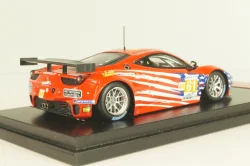 Ferrari F458 Italia GT2 #61, 24hr Le Mans, Corse/Waltrip, red, 1343007, Fujimi 1:43