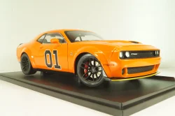 Dodge Challenger RT Tribute Dukes of Hazzard (movie) 2023 orange, 1805713, Solido 1:18
