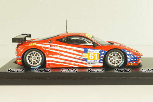 Ferrari F458 Italia GT2 #61, 24hr Le Mans, Corse/Waltrip, red, 1343007, Fujimi 1:43