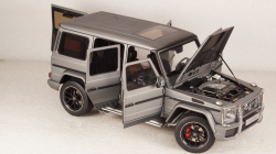 Mercedes G65 AMG (W463) 2017 Exclusive Edition Monza Grey Magno, Almost Real 1:18