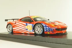 Ferrari F458 Italia GT2 #61, 24hr Le Mans, Corse/Waltrip, red, 1343007, Fujimi 1:43