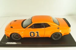 Dodge Challenger RT Tribute Dukes of Hazzard (movie) 2023 orange, 1805713, Solido 1:18