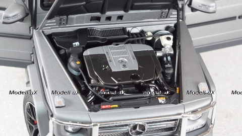 Mercedes G65 AMG (W463) 2017 Exclusive Edition Monza Grey Magno, Almost Real 1:18
