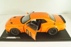 Dodge Challenger RT Tribute Dukes of Hazzard (movie) 2023 orange, 1805713, Solido 1:18
