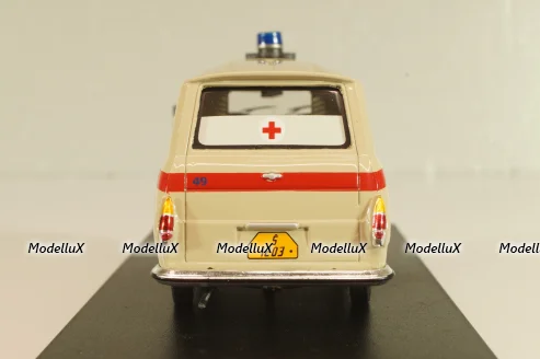 Skoda 1203 Ambulance Praha 1968, beige, Abrex 1:43