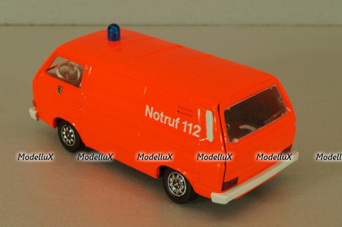Volkswagen Transporter Sincro (T3) fire engine 1979, red, 1043, Schabak 1:43